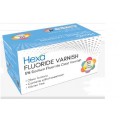 Hexa Dental Varnish, 5% Sodium Fluoride Varnish Mint Flavor 0.4ml , 50/Pk (HV-4001)